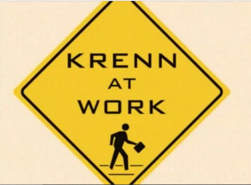 Krenn at work, Pittsburgh, Jim Krenn, comedian, comedy, talent network